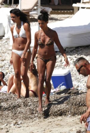 Jenny Powell - In a bikini on holiday in Ibiza`